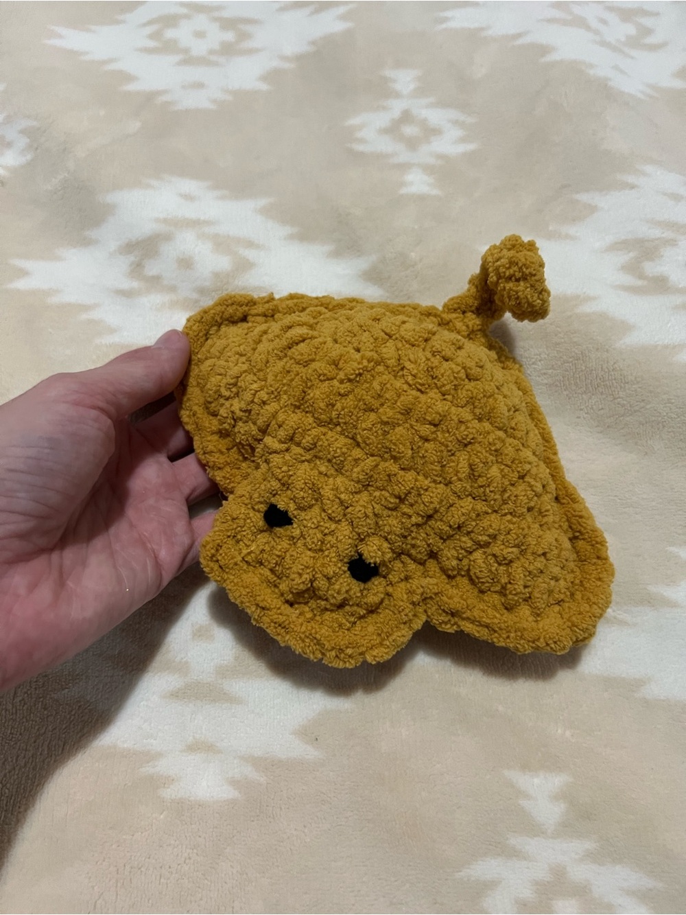 Plush Crocheted Stingray ✨